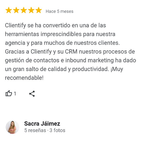 critica 01 -Clientify, CRM
